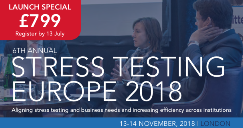 6th Annual Stress Testing Europe 2018 organized by Center for Financial Professionals