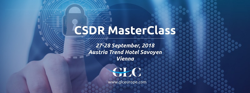 CSDR MasterClass organized by GLC Europe