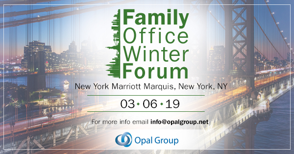 Family Office Winter Forum organized by Opal Group