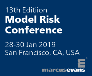 13th Edition Model Risk organized by marcus evans