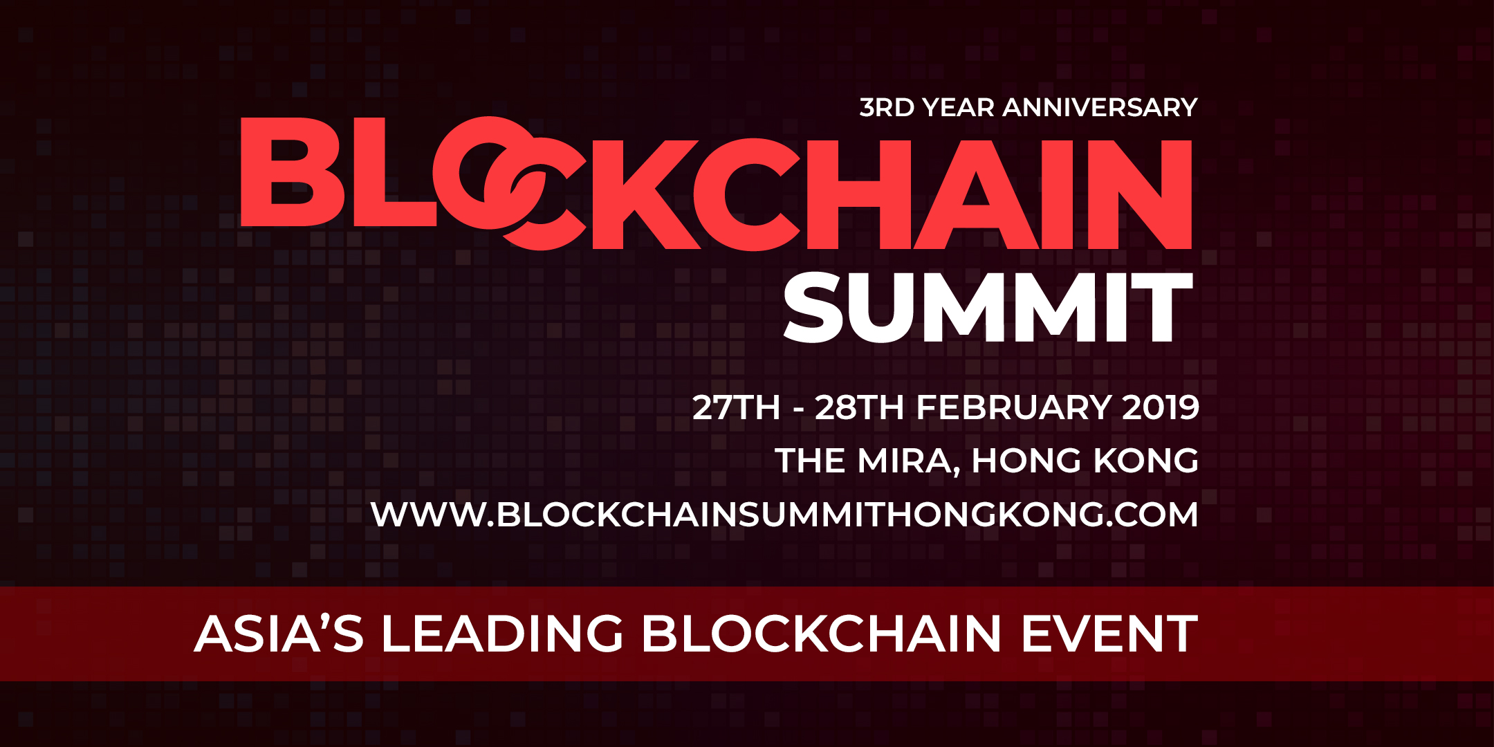 Blockchain Summit Hong Kong organized by Blockchain Summit Series