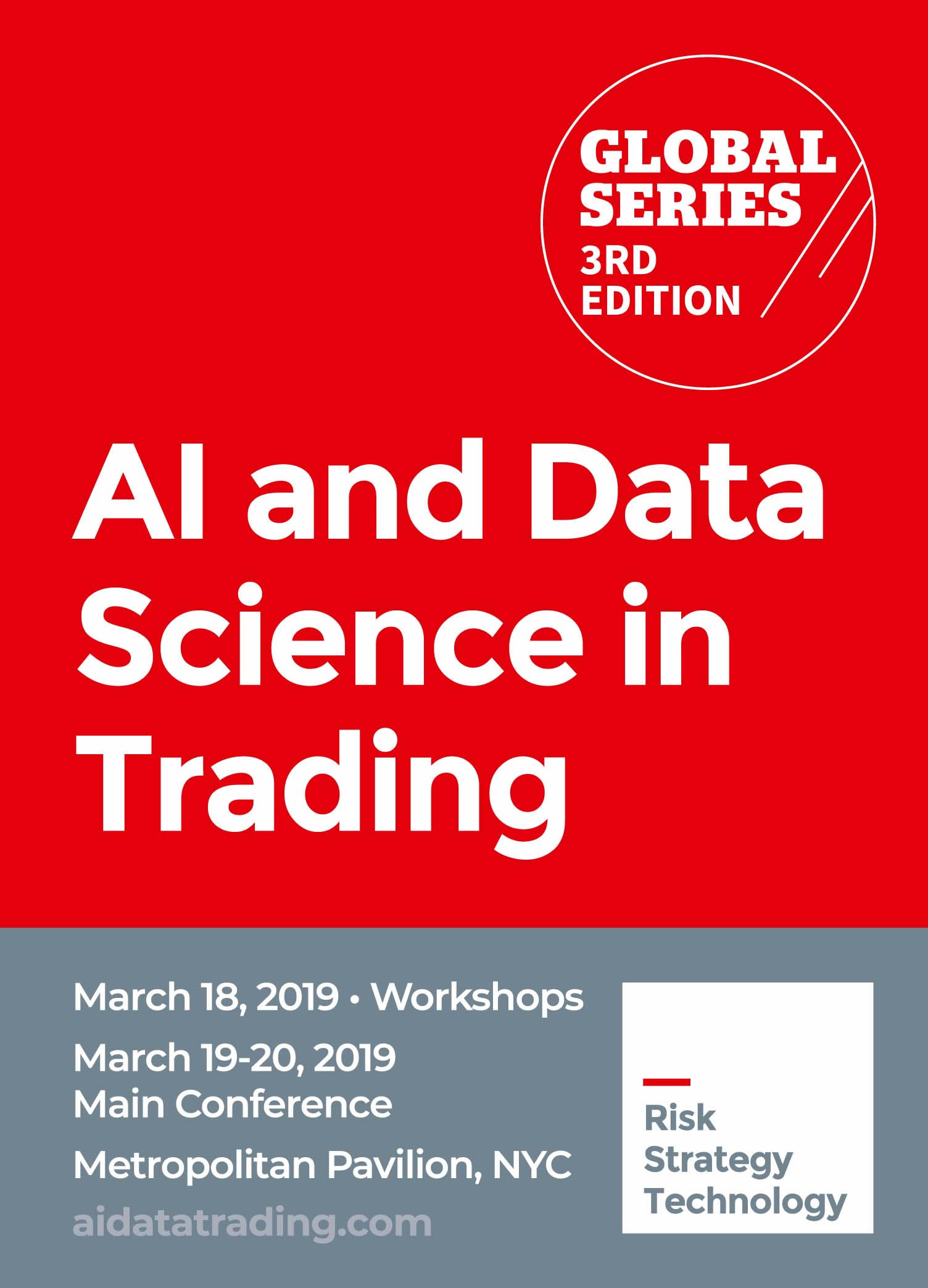 Artificial Intelligence & Data Science in Trading  organized by Alpha Events