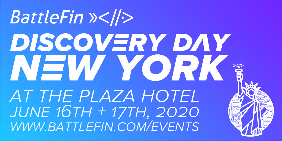 BattleFin Discovery Day New York 2020 organized by BattleFin