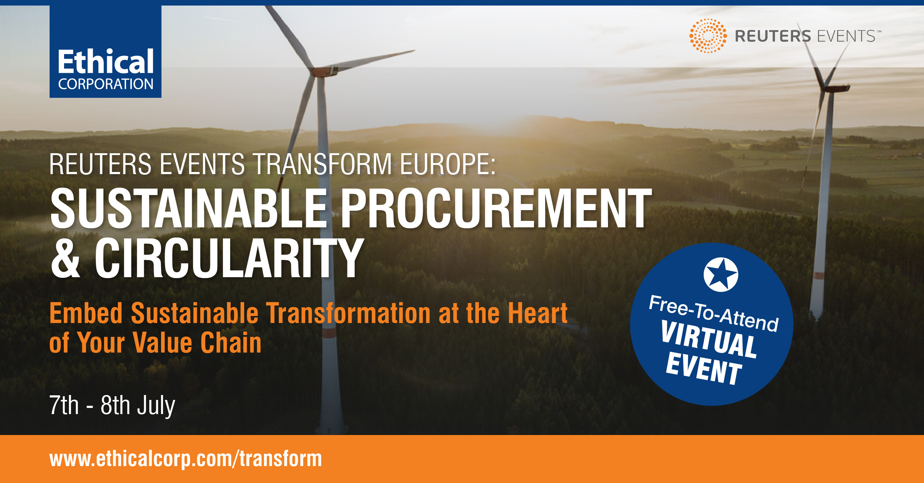 Transform Europe Virtual Series organized by Reuters Events 