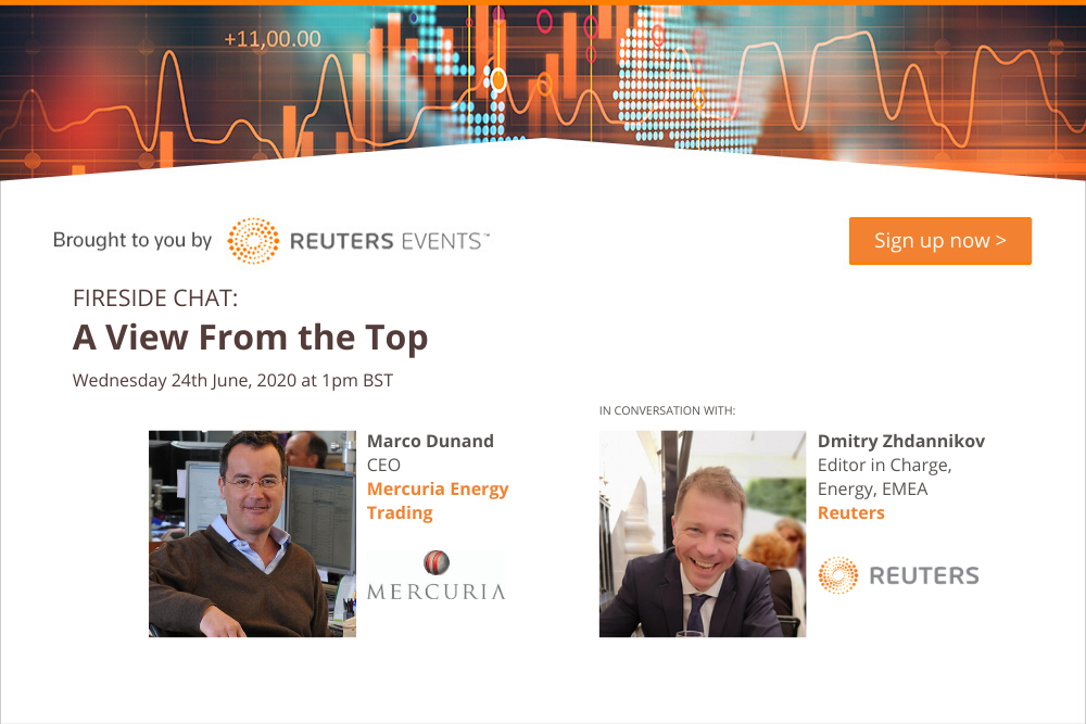 Reuters Events Fireside Chat with Mercuria CEO organized by Reuters Events 