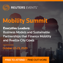 Article about JUST LAUNCHED: Reuters Events Mobility: Executive Leaders – Virtual Conference