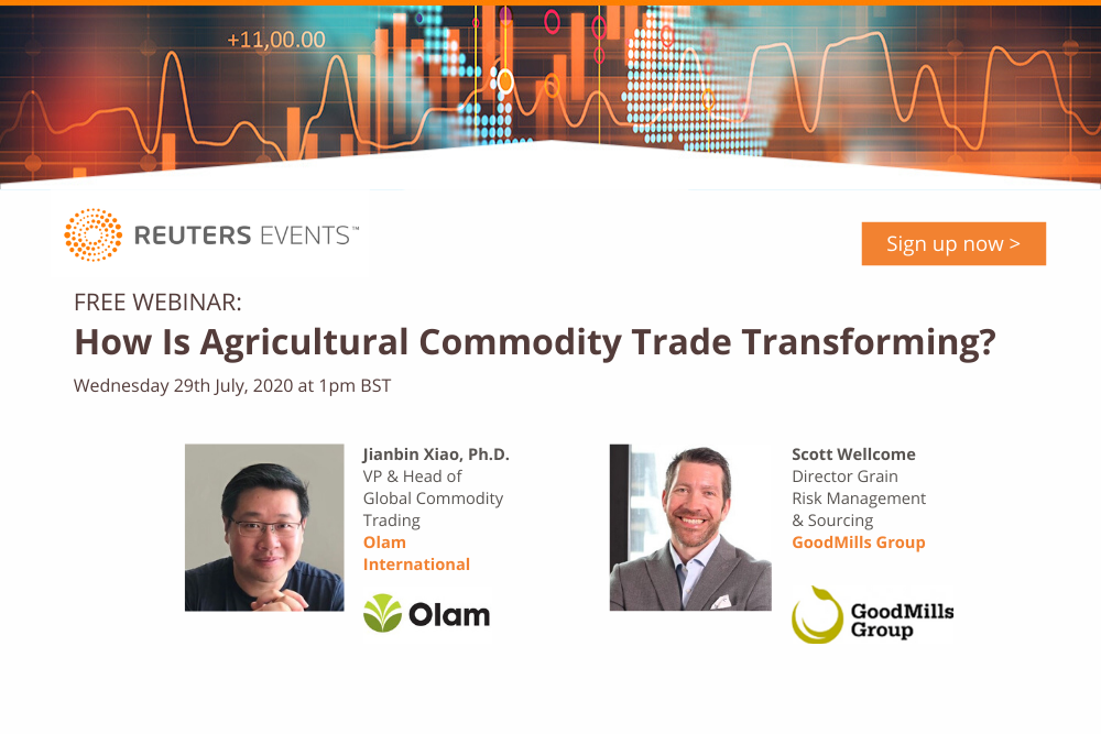 Reuters Events Webinar with Olam International & GoodMills organized by Reuters Events 