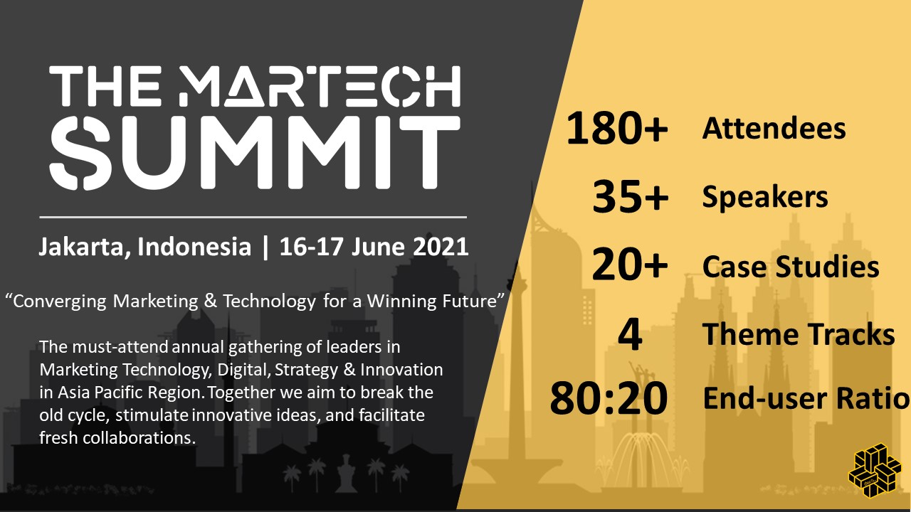 The MarTech Summit Jakarta organized by BEETc