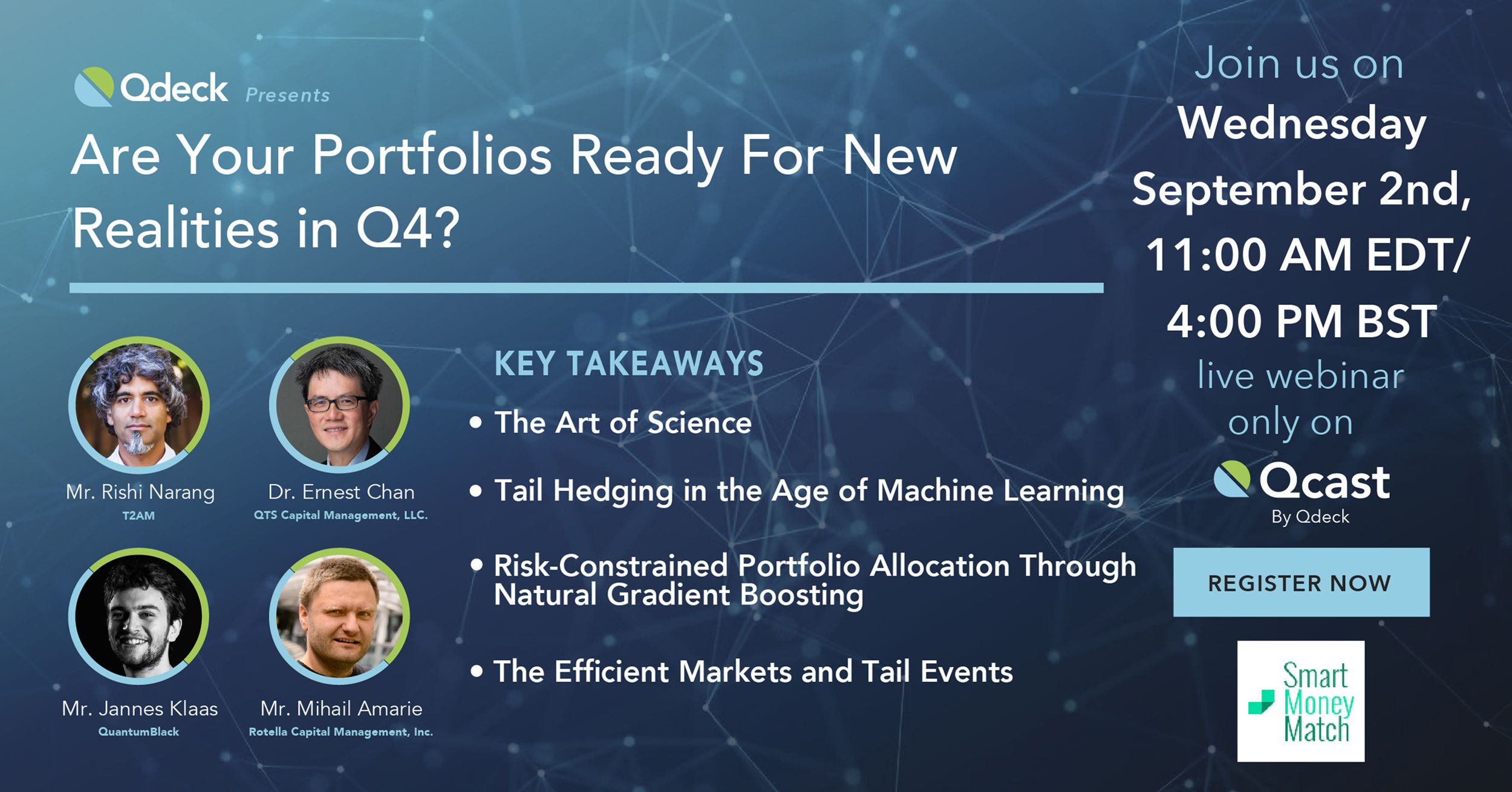 Rotella Qcast Webinar Topic Are Your Portfolios Ready for the New Realities in Q4 organized by Rotella Capital Management