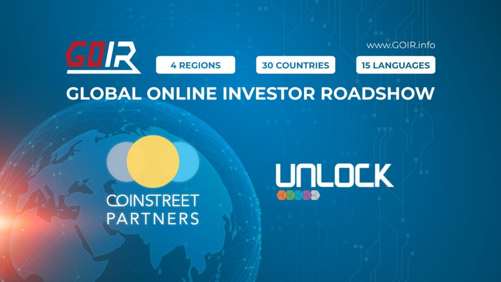 Article about Coinstreet Partners’ Collaboration with UNLOCK – the First and Only Blockchain Media Platform in the MENA Region
