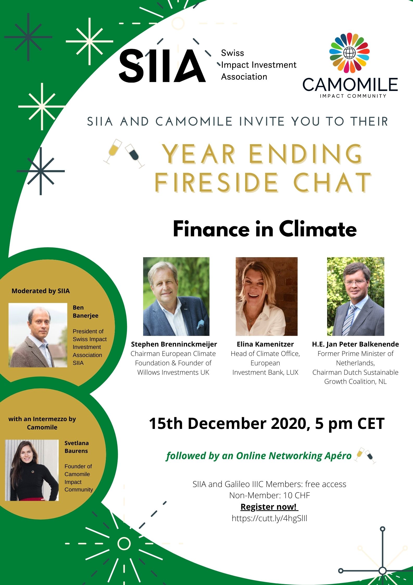 Finance in Climate organized by SIIA
