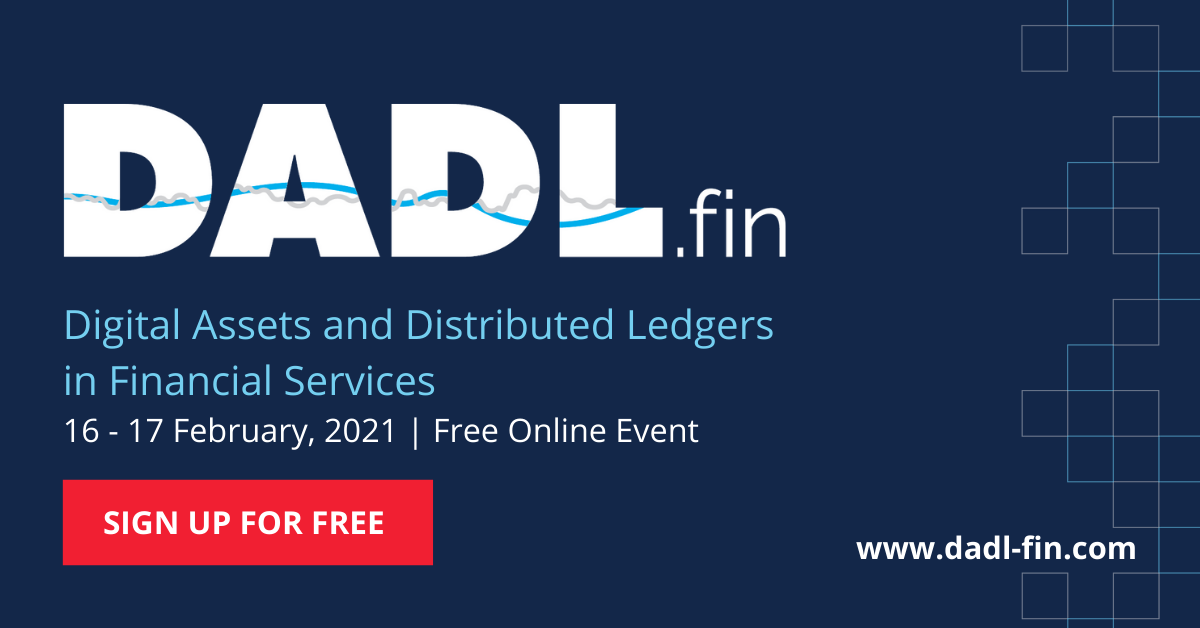 DADL.fin - Digital Assets and Distributed Ledgers in Financial Services organized by FinTech Connect