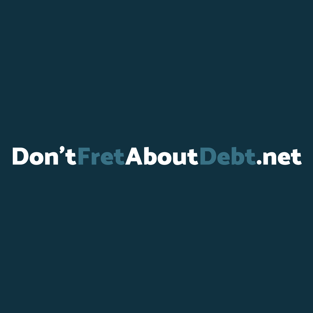 Logo of DontFretAboutDebt