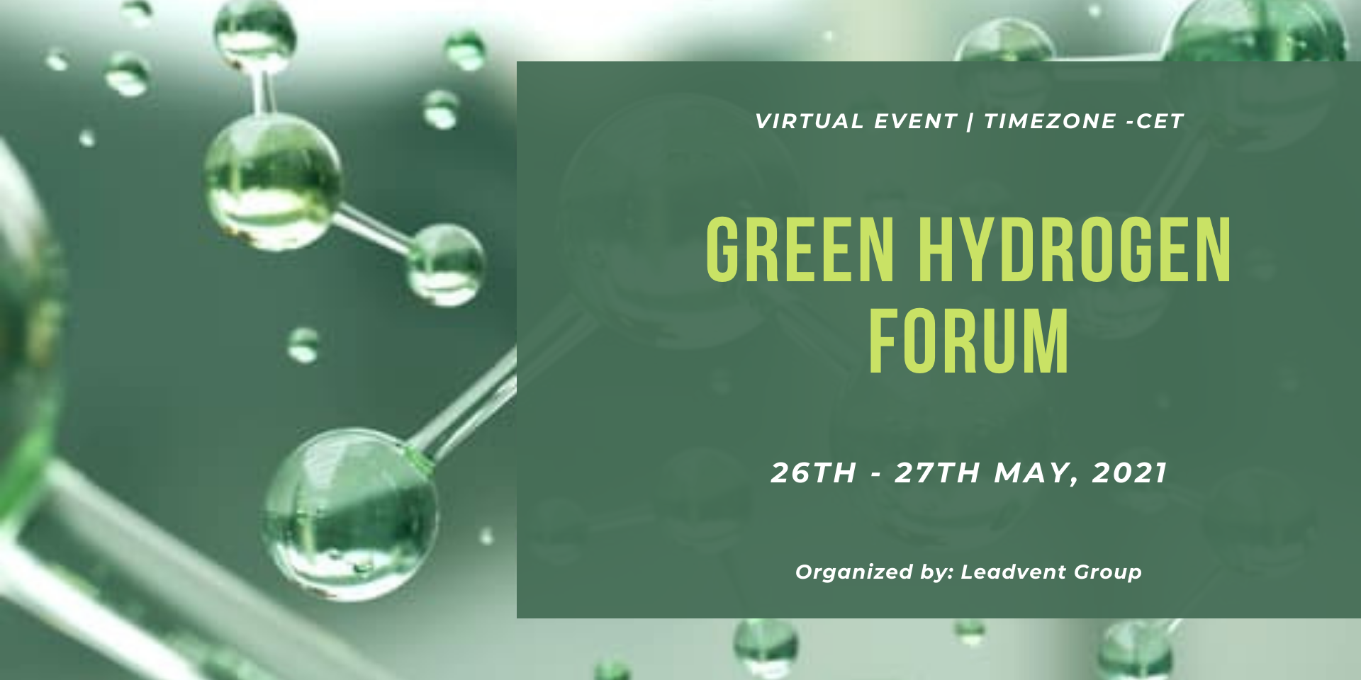 Green Hydrogen Forum organized by Leadvent Group