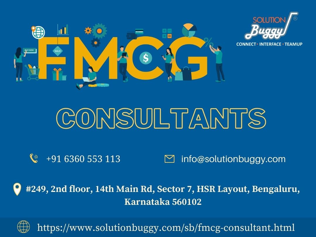 Top FMCG Business Consultants in India  organized by SolutionBuggy