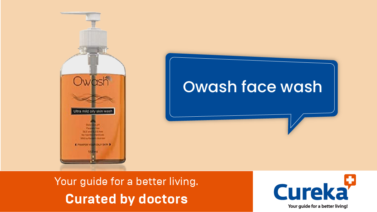 Article about Owash face wash made for oily skin