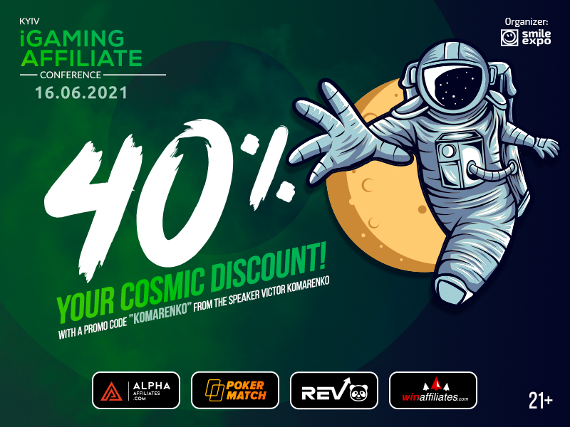 Article about Kyiv iGaming Affiliate Conference 2021 is Coming Soon: Event Participants, Prizes and 40% Ticket Discount