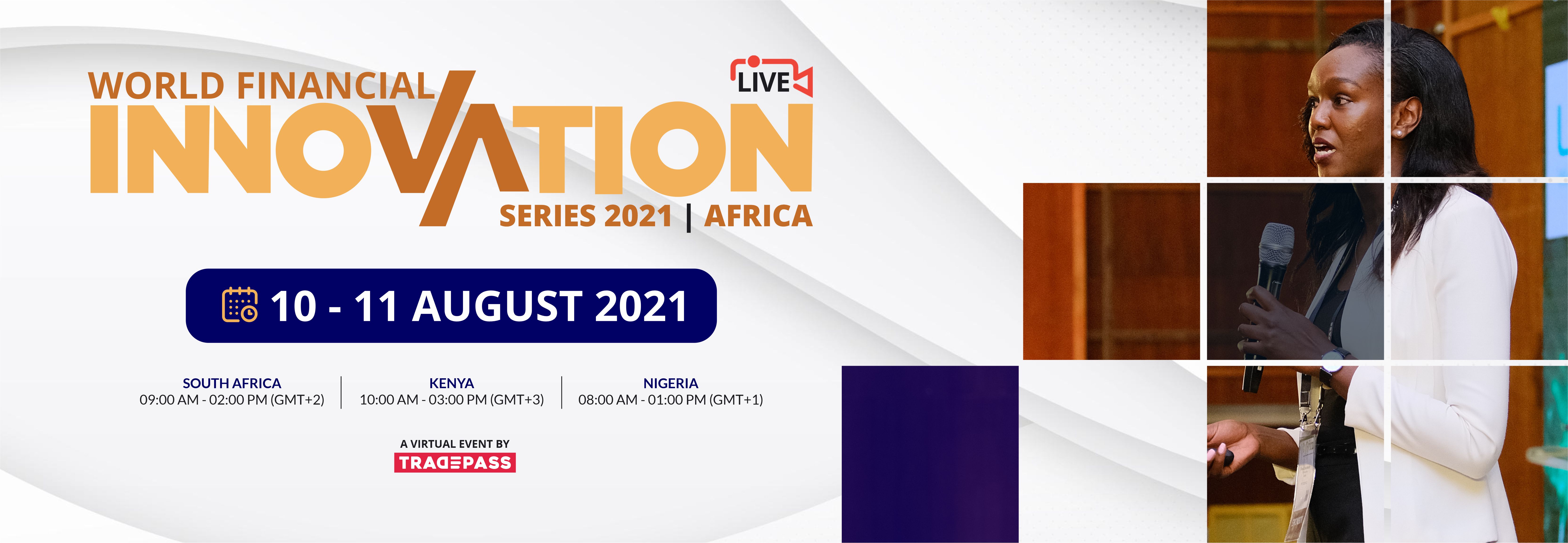 7th Edition World Financial Innovation Series: LIVE - Africa organized by Tradepass
