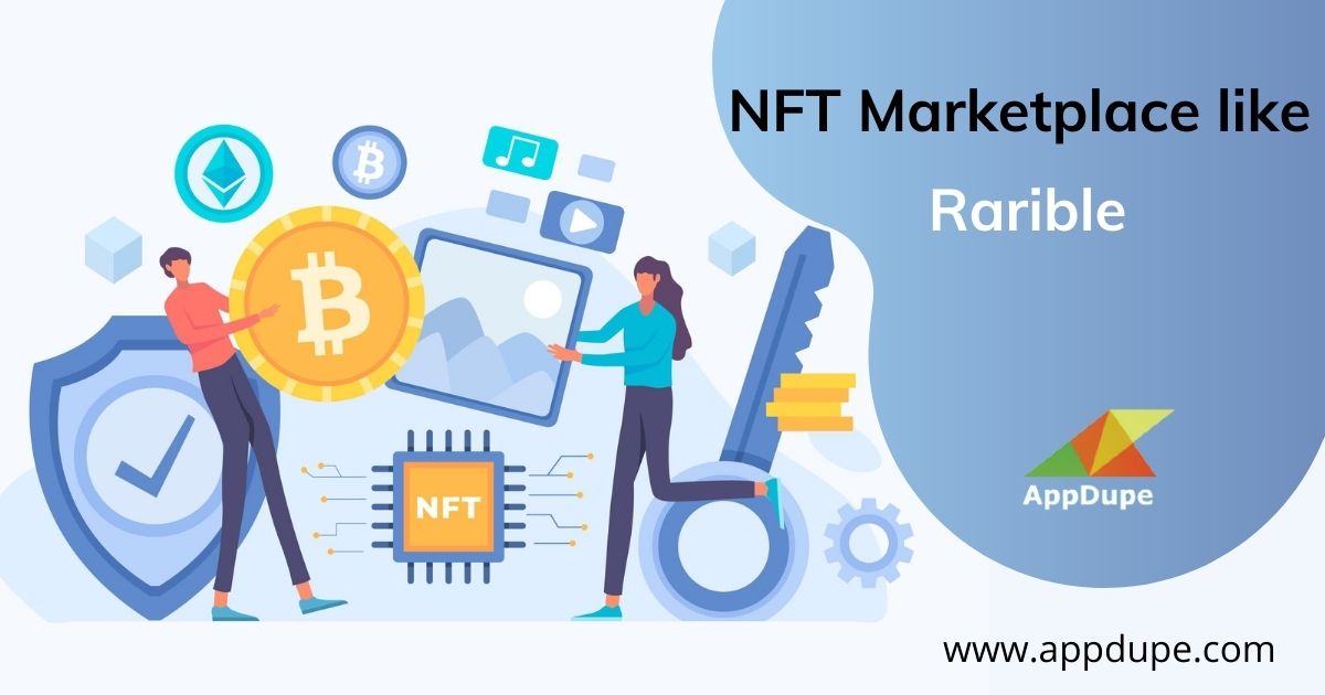 Article about Create blockchain NFT like Rarible and perform strongly in the crypto space