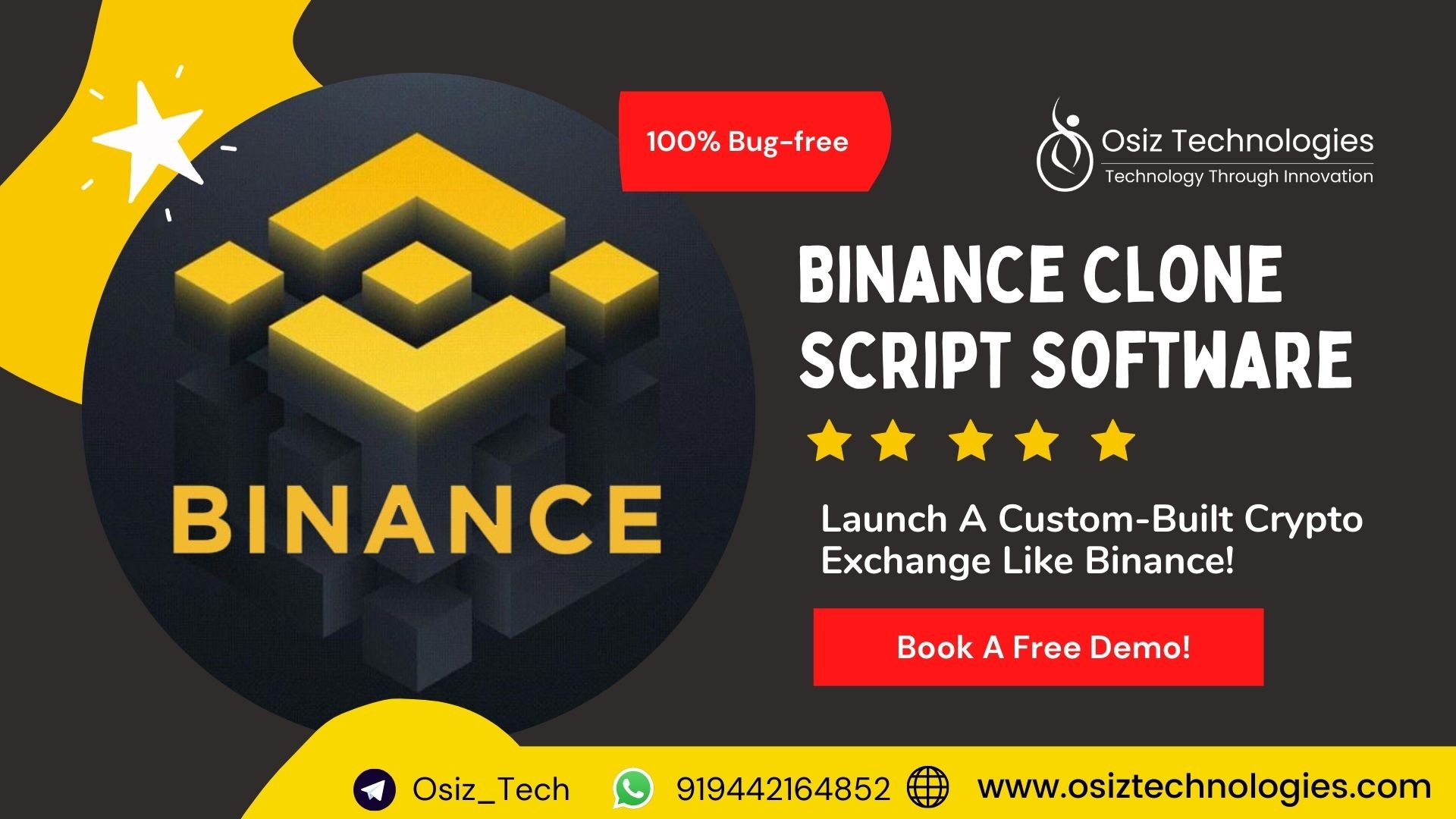 Article about Build your own Crypto Exchange App like Binance - Osiz Technologies