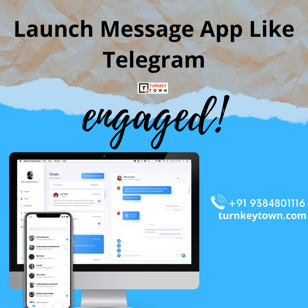 Article about Create a robust and instant messaging app like Telegram