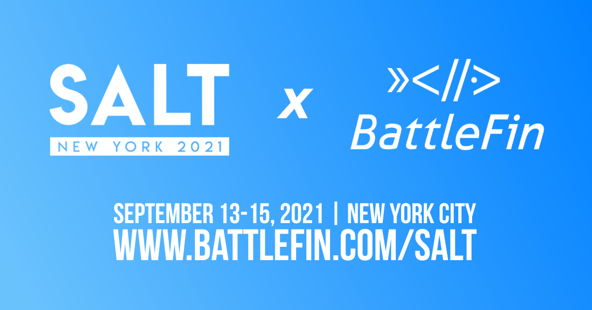 SALT x BattleFin NYC 2021 organized by BattleFin