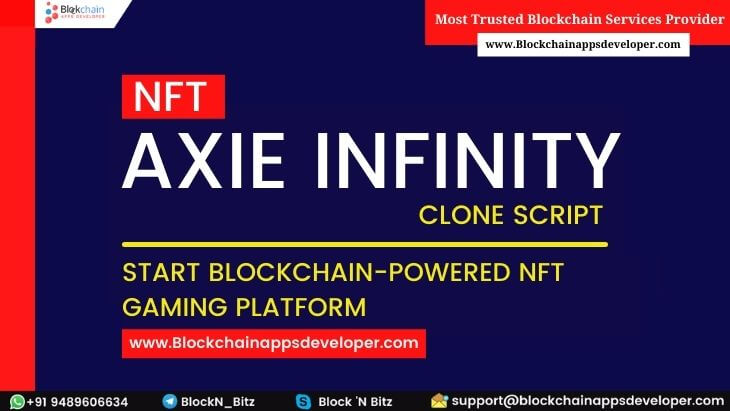 Article about Start Your Own NFT Game Like Axie Infinity With Axie Infinity Clone Script