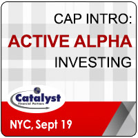 Catalyst Cap Intro: Active Alpha Investing  organized by Catalyst Financial Partners