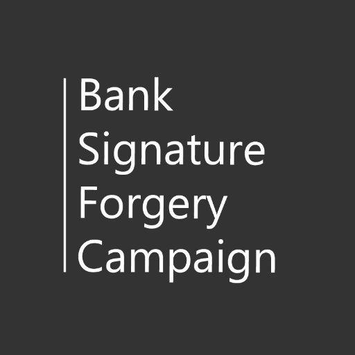 Interim Conclusions of the Bank Signature Forgery Campaign organized by The Transparency Task Force