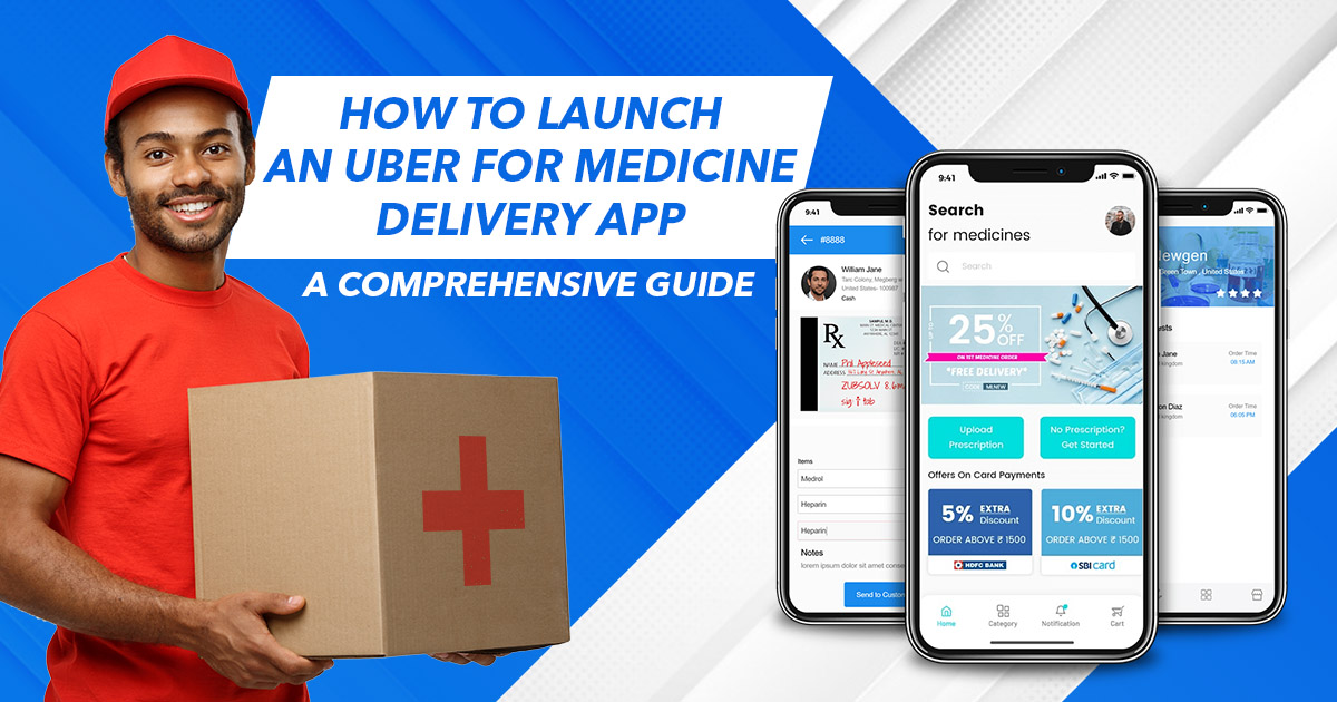 Article about Uber For Medicine Delivery App: Scope And Its Development Proce
