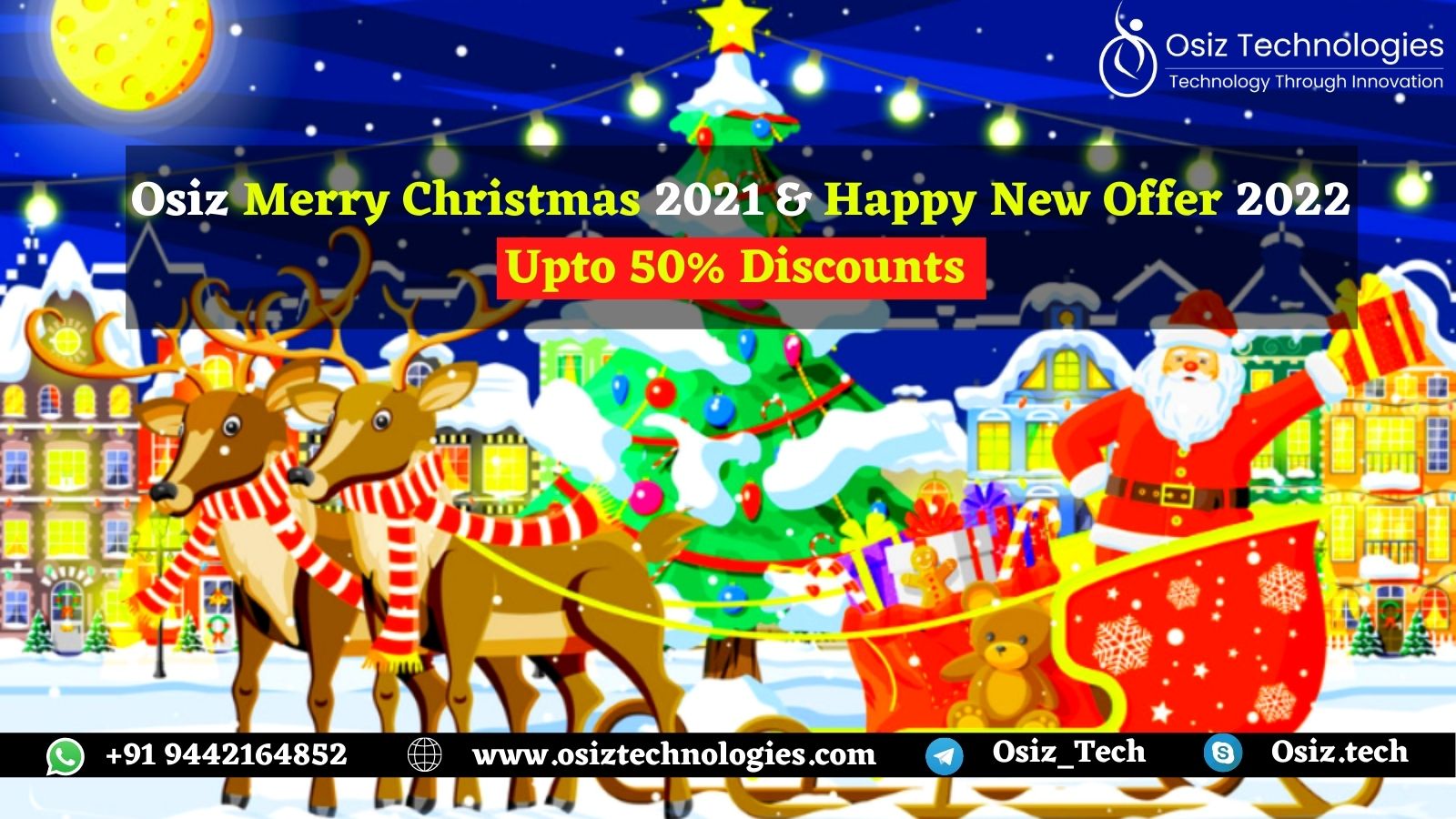 Article about Incredible Christmas 2021 & Happy New Year 2022 Offer! Grab Upto 50% OFF From Us