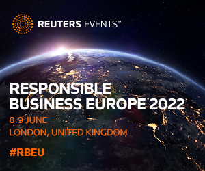 Reuters Events: Responsible Business Europe 2022 organized by Reuters Events