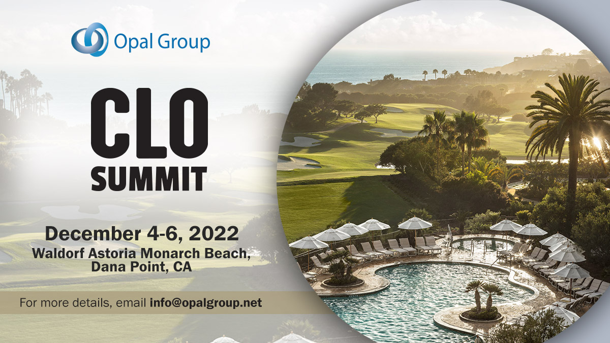 CLO Summit 2022 organized by Opal Group