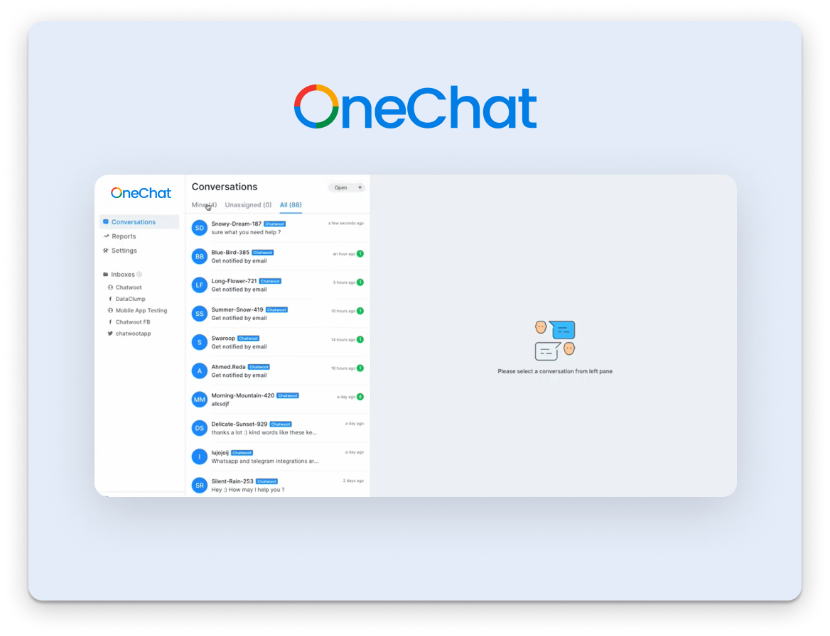 Article about OneChat