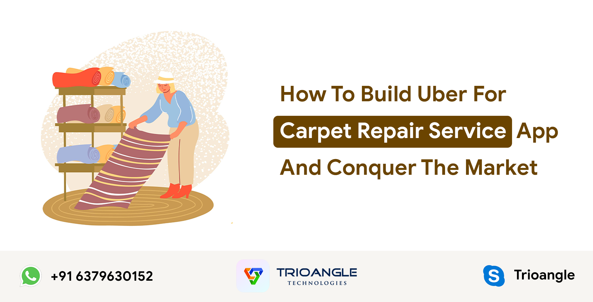Article about How To Build Uber For Carpet Repair Service App And Conquer The Market