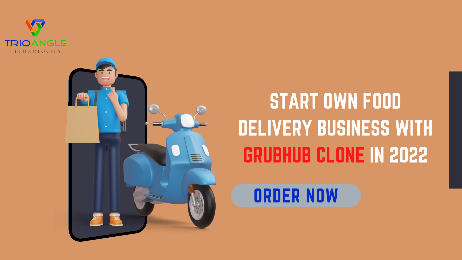 Article about Start Own Food Delivery Business With Grubhub Clone in 2022