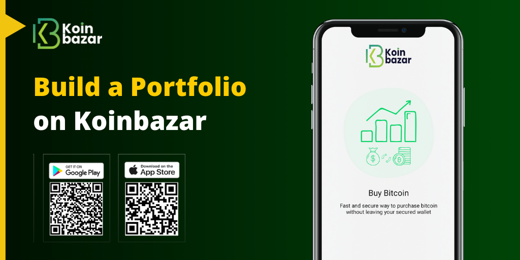 Article about Build a Portfolio on Koinbazar - A Step by step Guide
