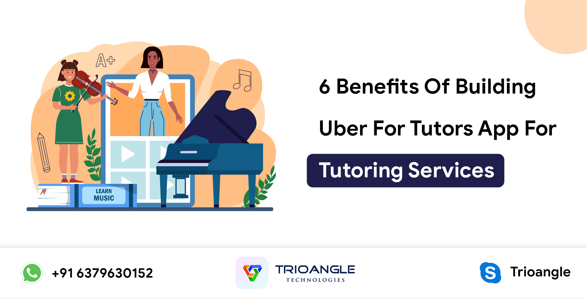 Article about 6 Benefits Of Building Uber For Tutors App For Tutoring Services