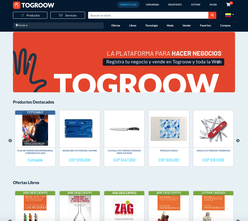 Article about Togroow, the new Marketplace & Business Social network in Latin America