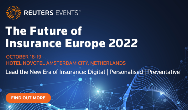 The Future of Insurance Europe 2022 organized by Reuters Events