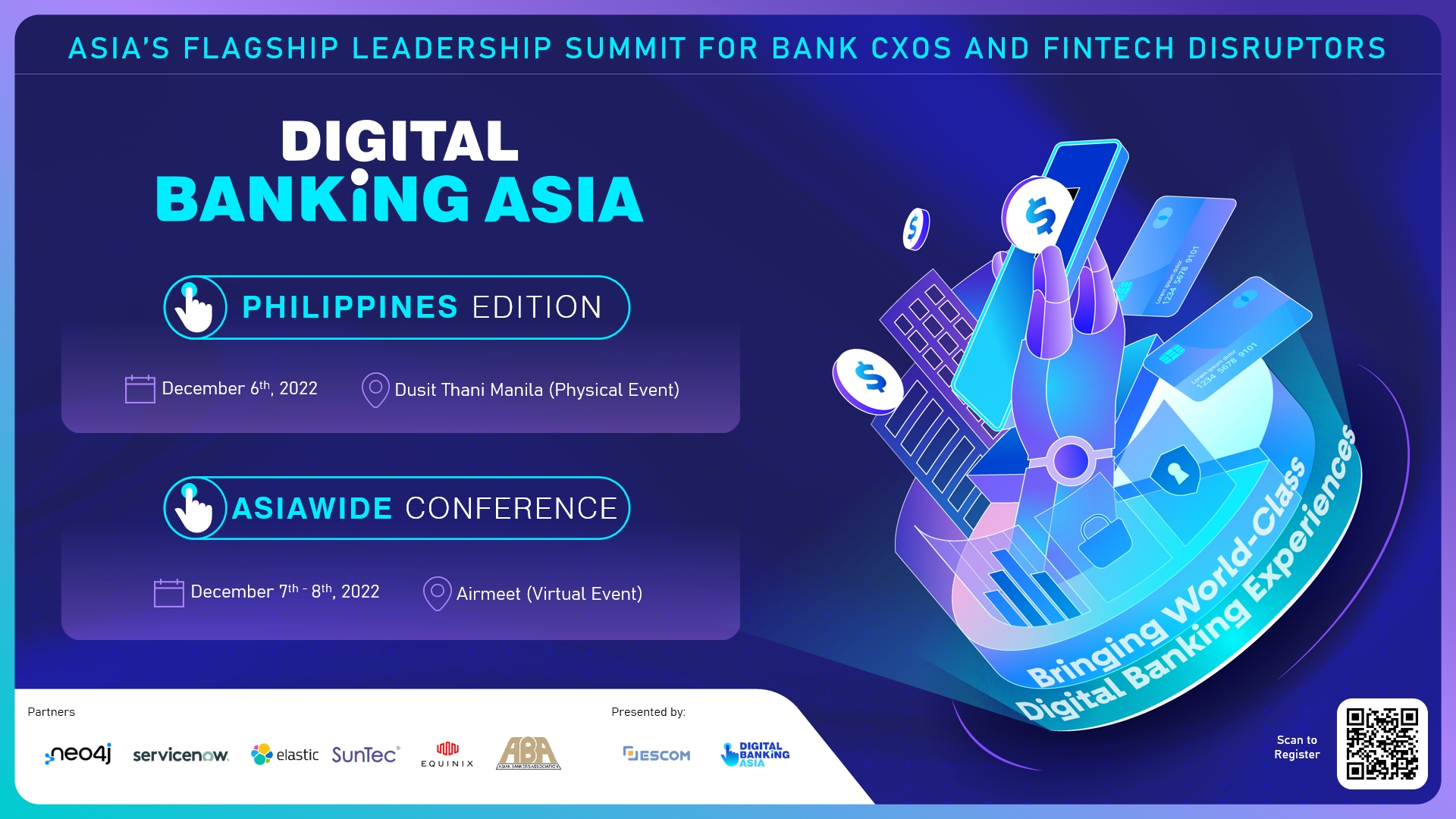 Digital Banking Asia 2022  organized by Escom Events