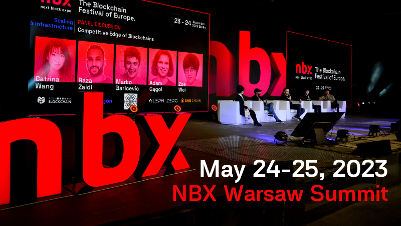 Next Block Expo Warsaw Summit 2023 organized by Next Block Expo