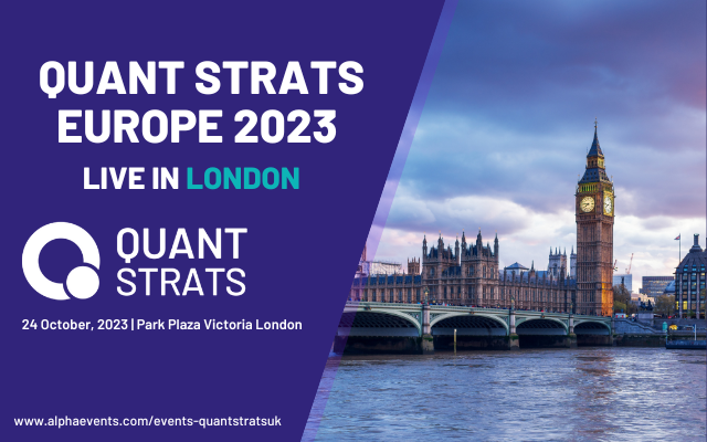Quant Strats London 2023  organized by Quant Strats