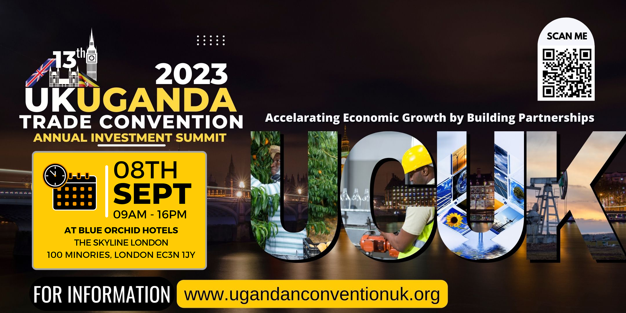ATTEND | UK-UGANDA | EAST-AFRICA TRADE SUMMIT | 8 SEPT2023 | LONDON, UK organized by UgandaUK Convention
