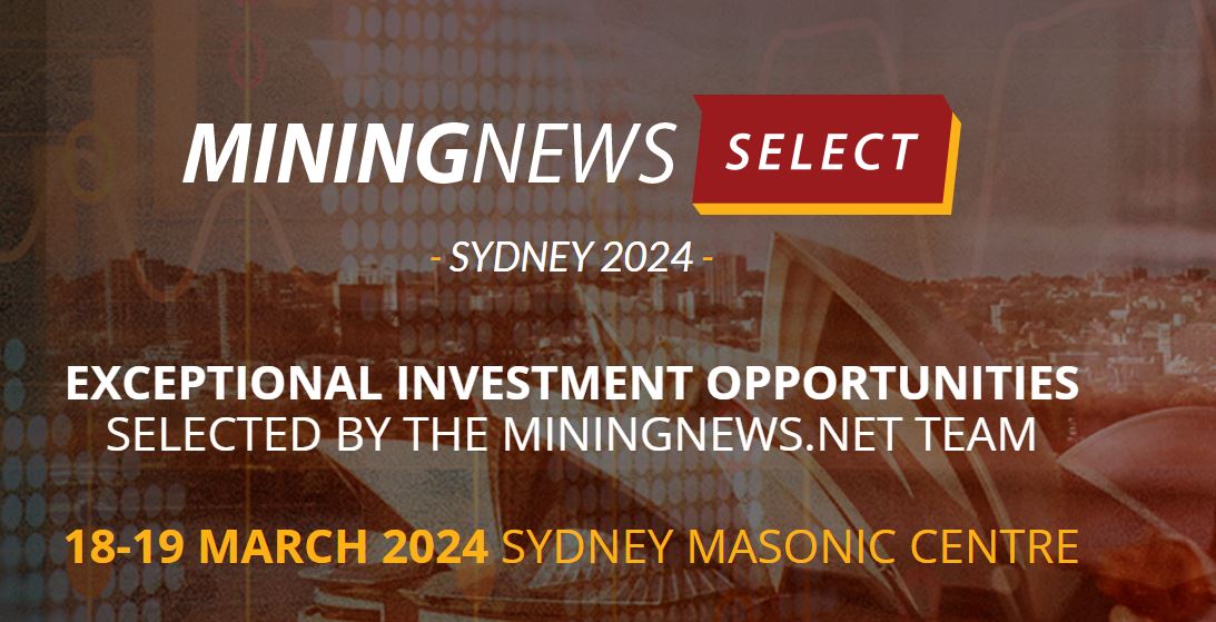 MiningNews Select Sydney 2024 organized by Aspermont Events