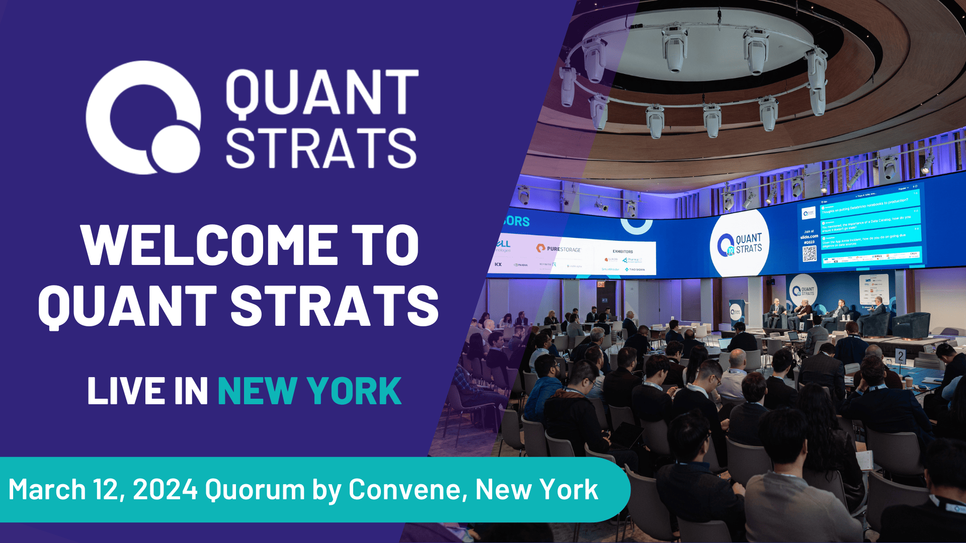 Quant Strats New York 2024 organized by Quant Strats
