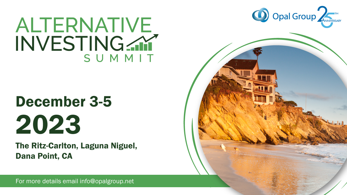 Alternative Investing Summit organized by Opal Group