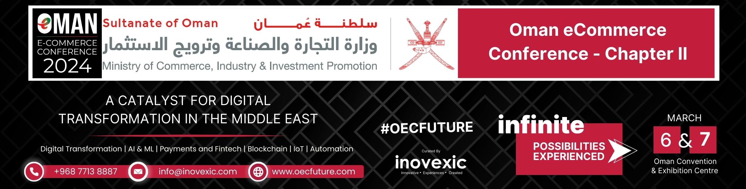 OMAN ECOMMERCE CONFERENCE CHAPTER 2 organized by inovexic
