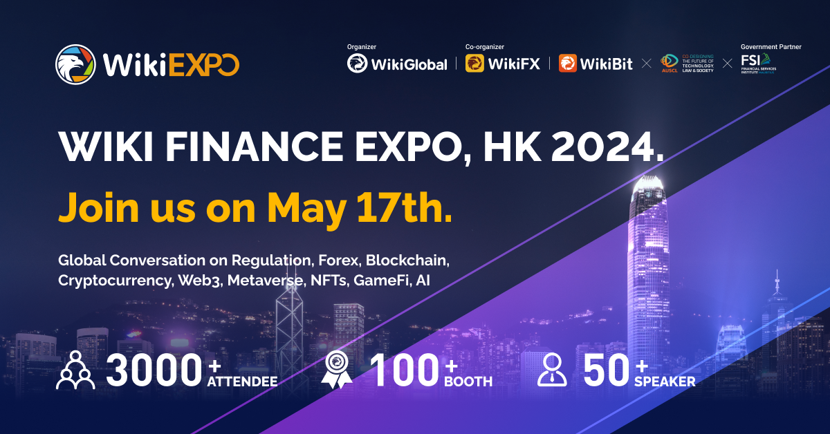 Wiki Finance Expo, Hong Kong 2024 organized by WIKIEXPO