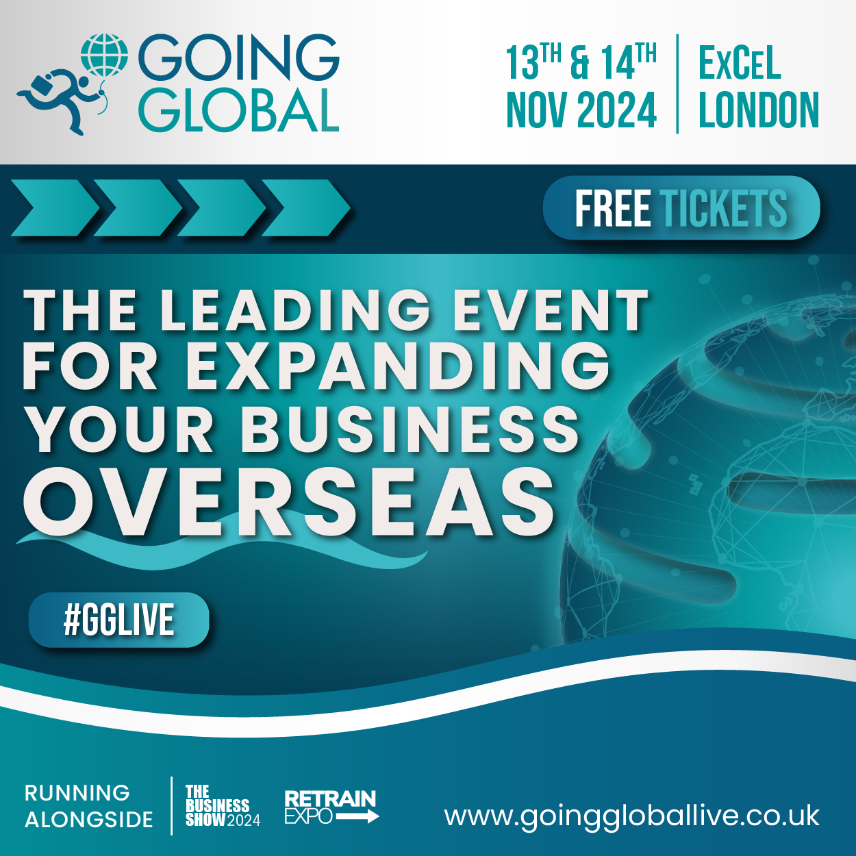 Going Global Live - London, UK 2024 organized by Business Show Media